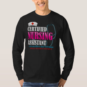 Der zertifizierte Krankenpfleger kann Niedlich gen T-Shirt
