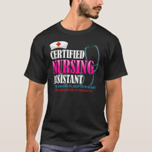 Der zertifizierte Krankenpfleger kann Niedlich gen T-Shirt