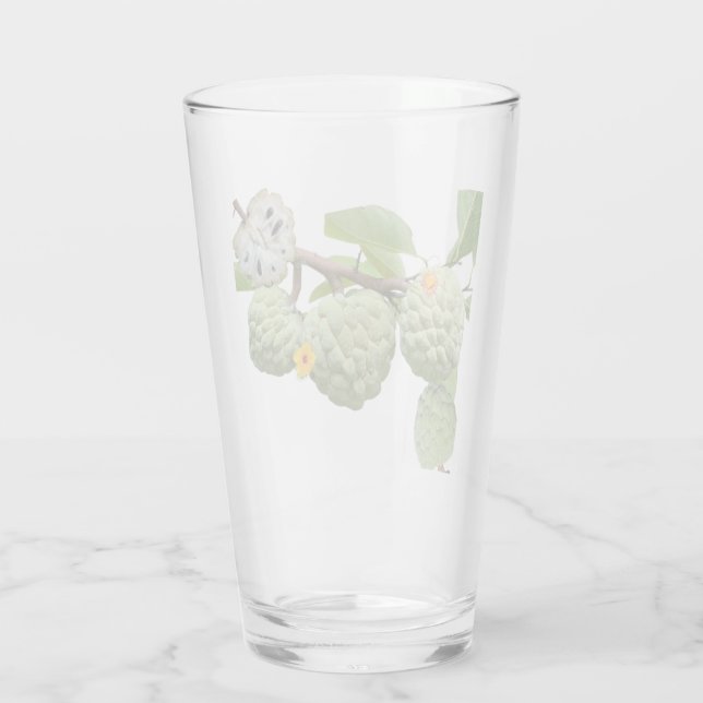 Der Zimt-Apfel Glas (Rückseite)