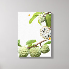 Der Zimt-Apfel Leinwanddruck