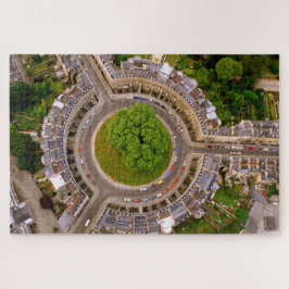 Der Zirkus, aus der Luft, Bad. England. Puzzle