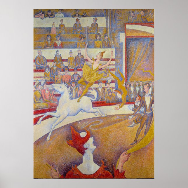 Der Zirkus - Berühmte Kunst Poster (Vorne)