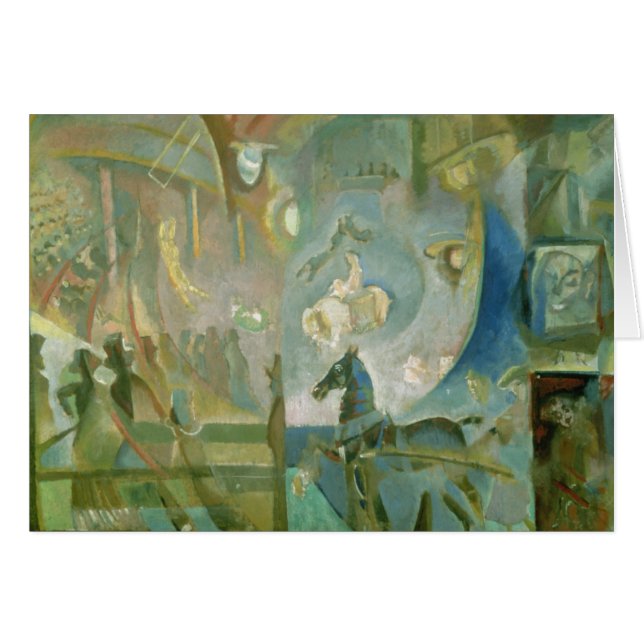 Der Zirkus, c.1910 (Vorderseite (Horizontal))