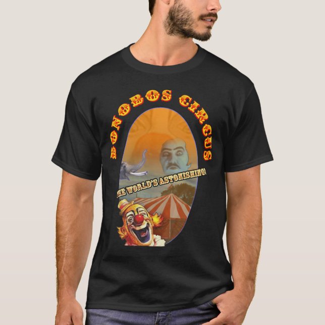 Der Zirkus des Bonobos T-Shirt (Vorderseite)