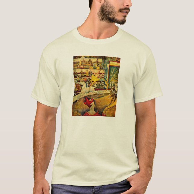 Der Zirkus Georges Seurats (1891) T-Shirt (Vorderseite)