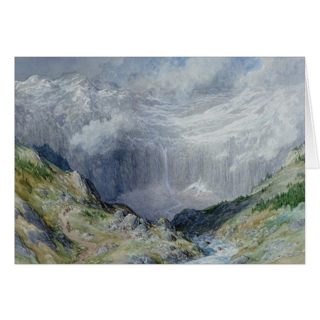 Der Zirkus in Gavarnie, 1882 (Vorderseite (Horizontal))