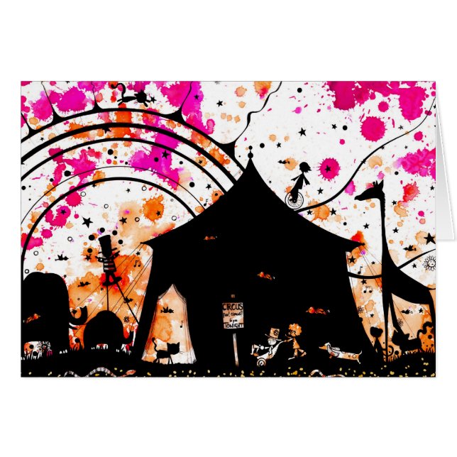 der Zirkus kam zur Stadt (Vorderseite (Horizontal))