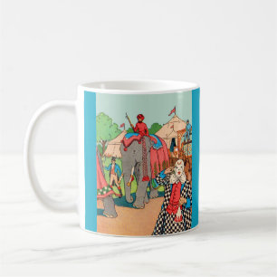 Der Zirkus kommt in die Stadt Kaffeetasse