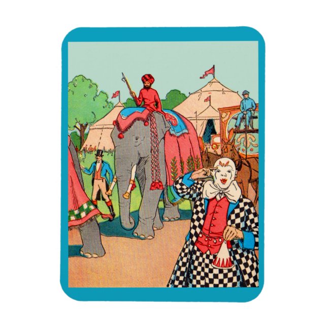 Der Zirkus kommt in die Stadt Magnet (Vertikal)