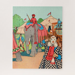 Der Zirkus kommt in die Stadt Puzzle