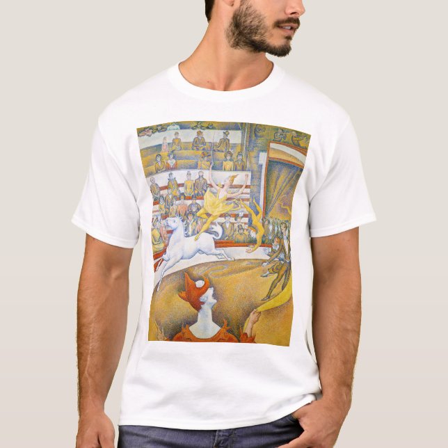 Der Zirkus, Seurat T-Shirt (Vorderseite)