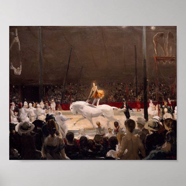 Der Zirkus von George Bellows (1912) Poster (Vorne)