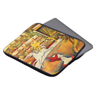 Der Zirkus von Georges Seurat, Vintage Fine Art Laptopschutzhülle