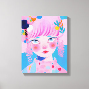 Der Zirkusclown Leinwanddruck