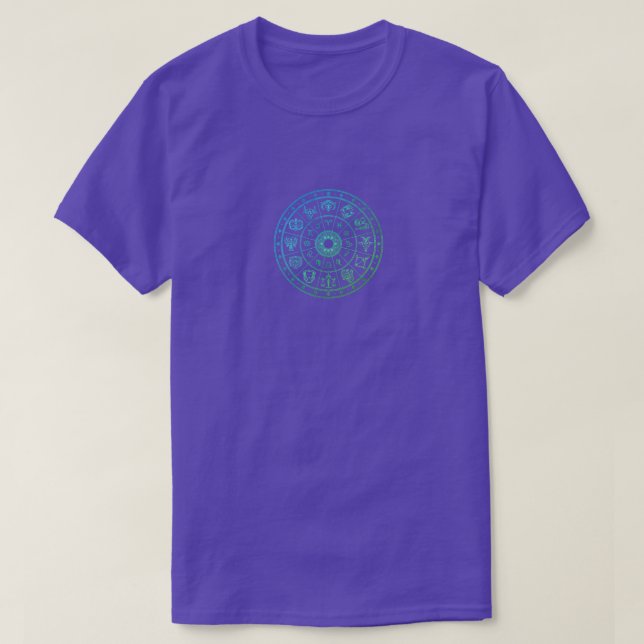 Der zodiale Kreis T-Shirt (Design vorne)