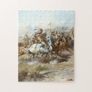 Der Zoll kämpft gegen Charles Marion Russell Puzzle