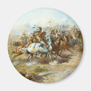 Der Zollkampf von Charles Marion Russell Magnet