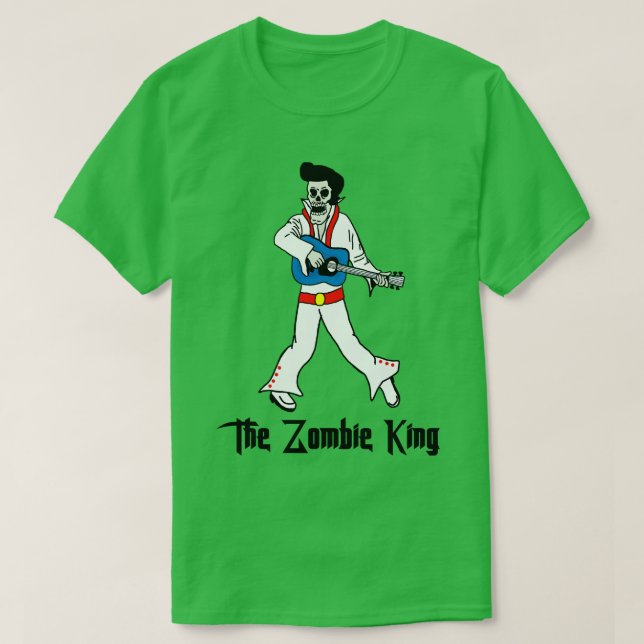 Der Zombie-König T-Shirt (Design vorne)