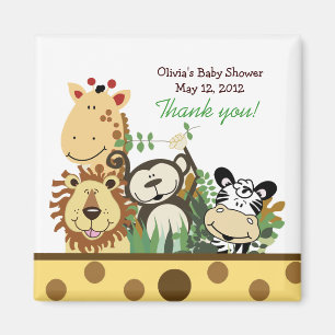 Der ZOO-CREW (GELBE) Bevorzugungs-Magnet Magnet