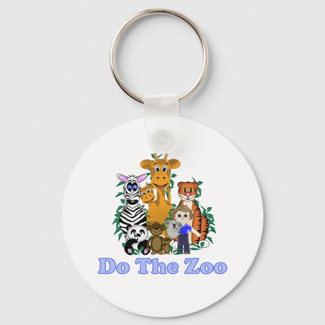 Der Zoo Schlüsselanhänger (Vorderseite)