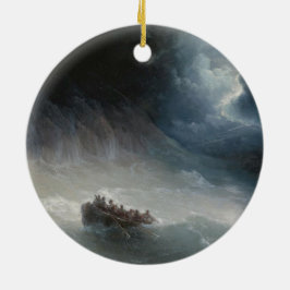 Der Zorn der Meere (von Ivan Aivazovsky) Keramik Ornament