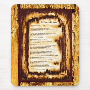 Der Zorn in seinen Händen Mousepad