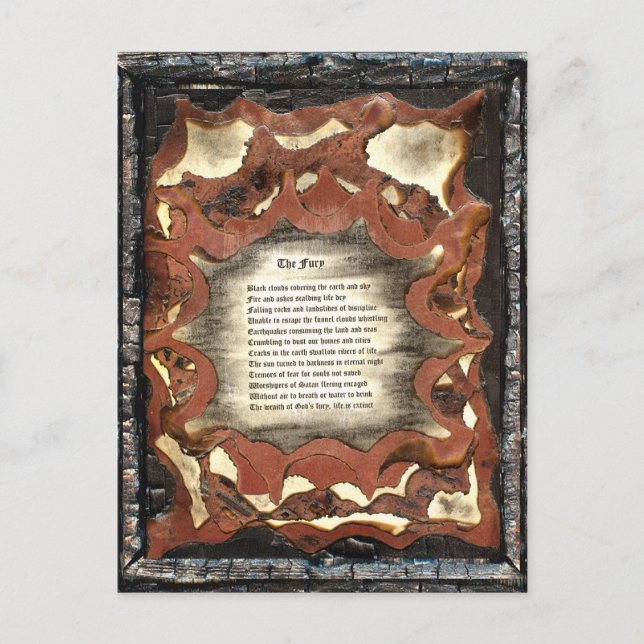 Der Zorn Postkarte (Vorderseite)