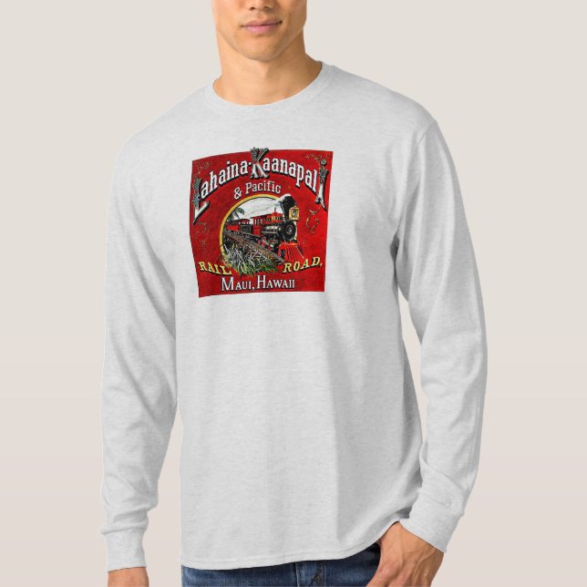 Der Zuckerrohr-Zug mit Baldwin Lokomotiven T-Shirt (Vorderseite)