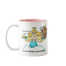 Der Zuckmücke wählen klug humorvolle Tasse - zwei