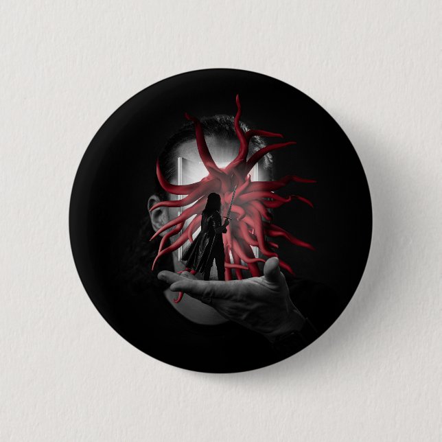 Der Zuhause-Zucker Button (Vorderseite)