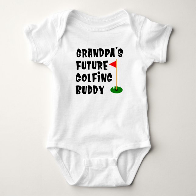Der zukünftige Buddy des Großvaters Baby Strampler (Vorderseite)