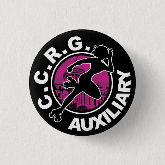 Der zusätzliche Knopf CCRG Männer Button (Vorderseite)