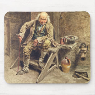 Der zuverlässige alte Bedienstete Mousepad
