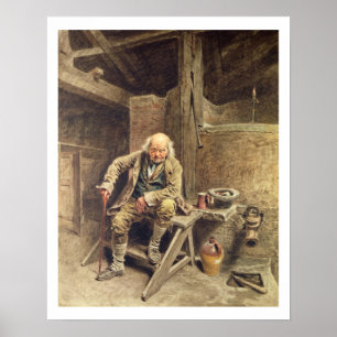 Der zuverlässige alte Bedienstete Poster