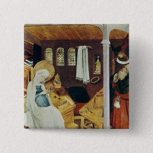 Der Zweifel von St Joseph, c.1410-20 Button