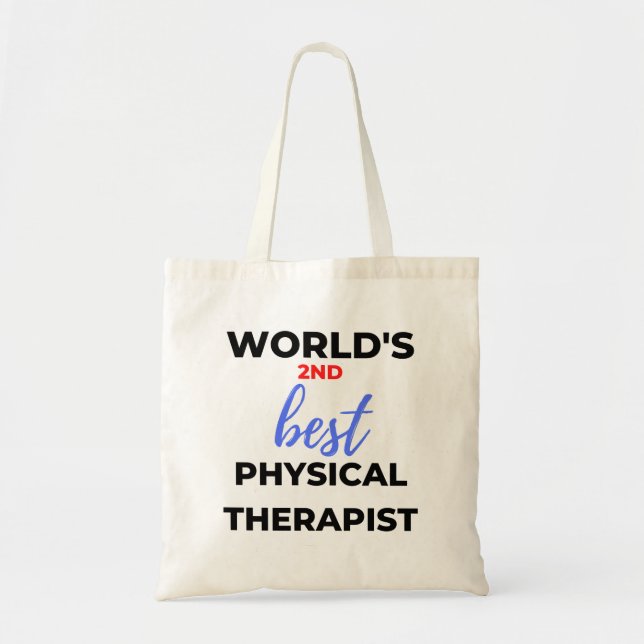 Der zweitbeste Physiotherapeut der Welt 2 Tragetasche (Vorne)