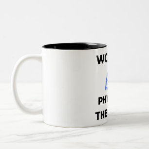 Der zweitbeste Physiotherapeut der Welt 2 Zweifarbige Tasse