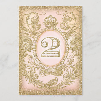 Der zweite Geburtstag war einmal eine Prinzessin Einladung