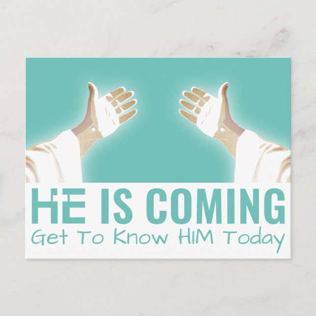 DER ZWEITE KOMMENDE POSTKARTE (Vorderseite)