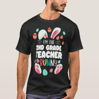 Der zweite Lehrer der zweiten Klasse Bunny Hoppy O T-Shirt