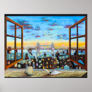 Der zweite Stern rechts. Peter Pan inspiriert Poster