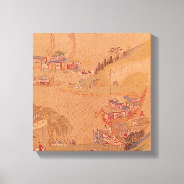 Der zweite Sui Kaiser, Yangdi Leinwanddruck (Vorderseite)