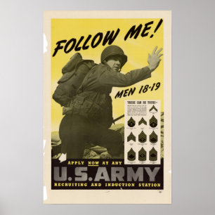Der Zweite Weltkrieg folgt mir! Poster
