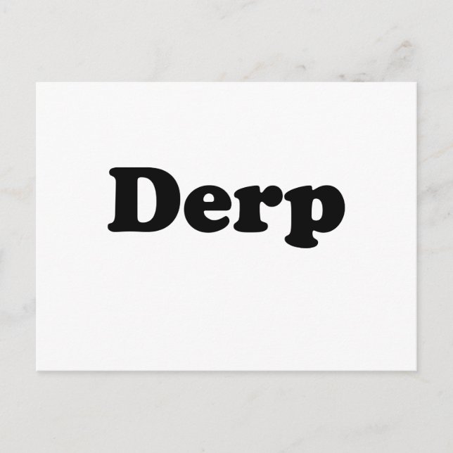 derben postkarte (Vorderseite)