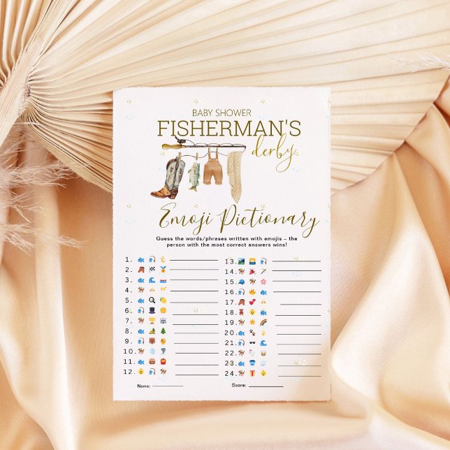 Derby Baby Shower Emoji Pictionary Game (Von Creator hochgeladen)
