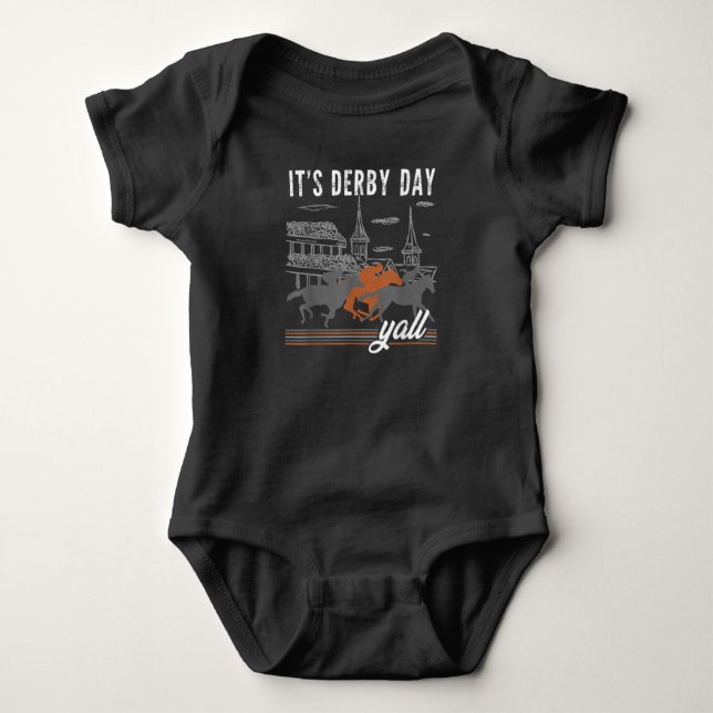 Derby Day 2022 Derby Kentucky horse derby t-shirt Baby Strampler (Vorderseite)