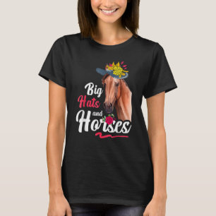 Derby Day 2022 Große Hasen und Pferde T-Shirt