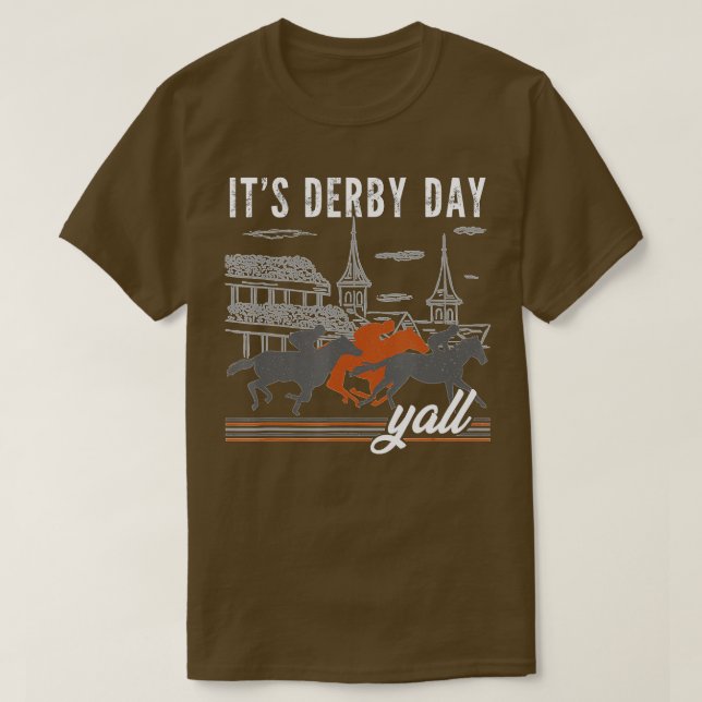 Derby Day 2023 Derby Pferd Derby Kleid Derby Anzug T-Shirt (Design vorne)