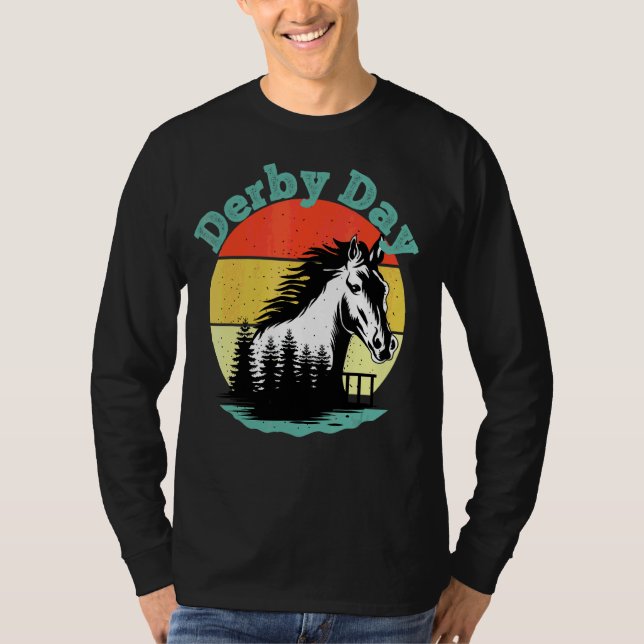 Derby Day Kentucky Racing Derby Party T-Shirt (Vorderseite)