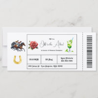 Derby Day "Off to Altar" Brautparty Ticket